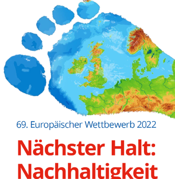 Plakatmotiv Europäischer Schulwettbewerb